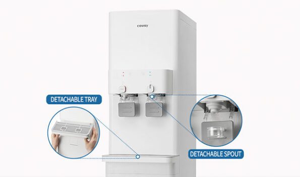 Slim Hot & Cold Standing Water Purifier - Coway - USA